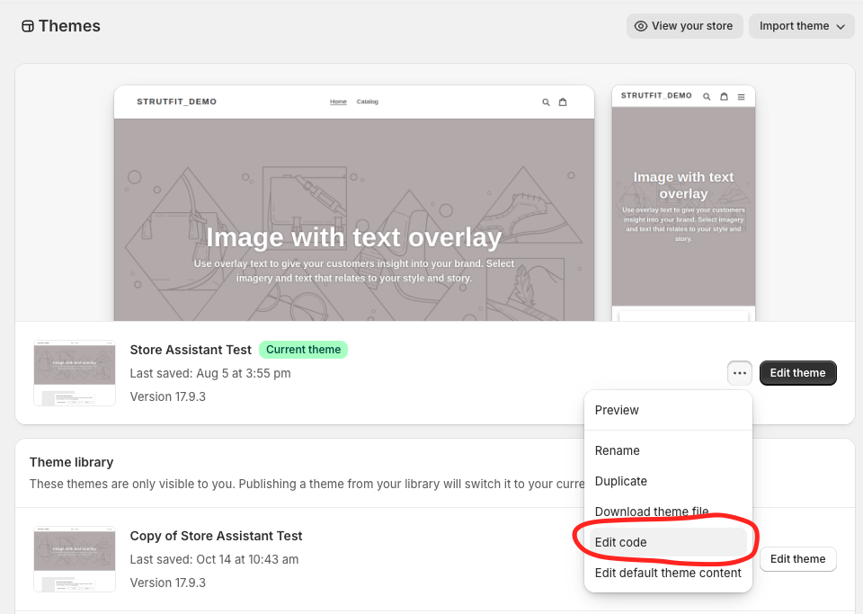 Shopify How To Edit Theme Code